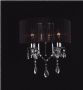 Madmoiselle Black Shaded Crystal Chandelier